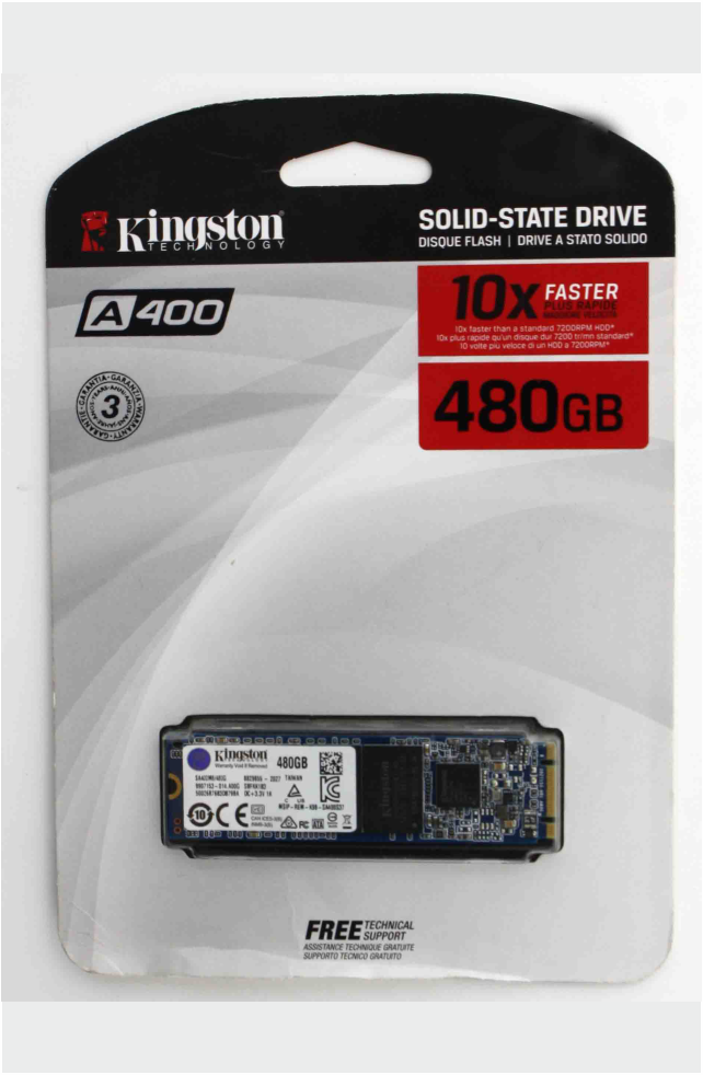 Накопитель SSD 480GB M.2 Kingston A400